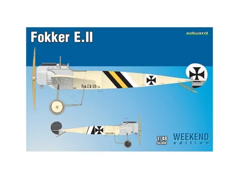 Krabice stavebnice Eduard 8451 Fokker E.II v měřítku 1/48, edice Weekend