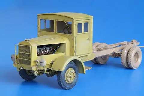 Resinová sada Plus Model 1/35 Einheist kabina pro L4500 s fotolepty
