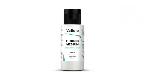Lahvička ředidla Vallejo Auxiliary 73524 Model Color Thinner 60 ml