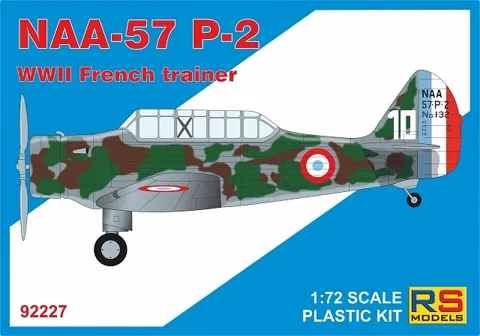 Krabice stavebnice RS Models 92227 NAA-57 France v měřítku 1/72