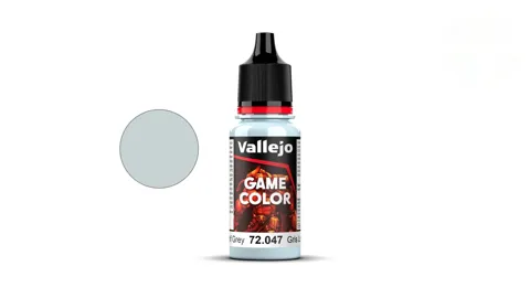 Lahvička akrylové barvy Vallejo Game Color 72047 vlčí šedá (Wolf Grey) 18 ml