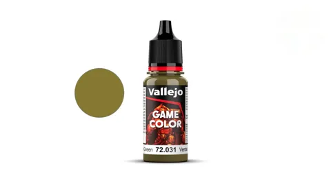 Lahvička akrylové barvy Vallejo Game Color 72031 kamuflážní zelená 18 ml s kapátkem
