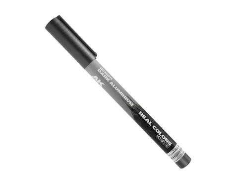 Lakový popisovač AK Interactive RC Markers RCM011 tmavý hliník (Dark Aluminium)