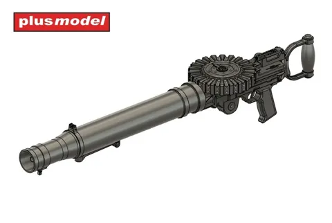 3D tištěné díly Plus Model AL3029 kulomet Lewis vzor C v měřítku 1/32 se zásobníky