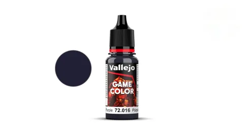 Lahvička akrylové barvy Vallejo Game Color 72016 Royal Purple 18 ml s kapátkem