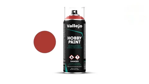 Sprej Vallejo Aerosol 28016 Fantasy Color Primer šarlatová červená 400 ml