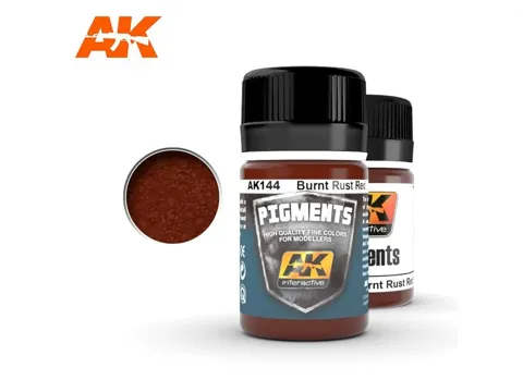 Dóza pigmentu AK Interactive Pigments AK144 vypálená rezavě červená 35 ml