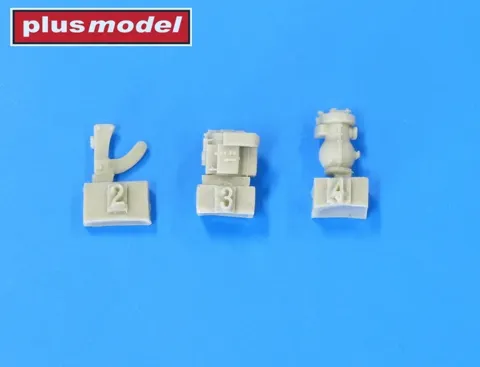 Resinové díly Plus Model AL7073 americký pumový zaměřovač Norden v měřítku 1/72