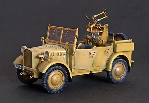 Resinová stavebnice Plus Model 280 Stöewer Kfz.4 v měřítku 1/35 s fotolepty a obtisky