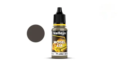 Lahvička akrylové barvy Vallejo Model Air 71282 ruská hnědá 6K, 18 ml