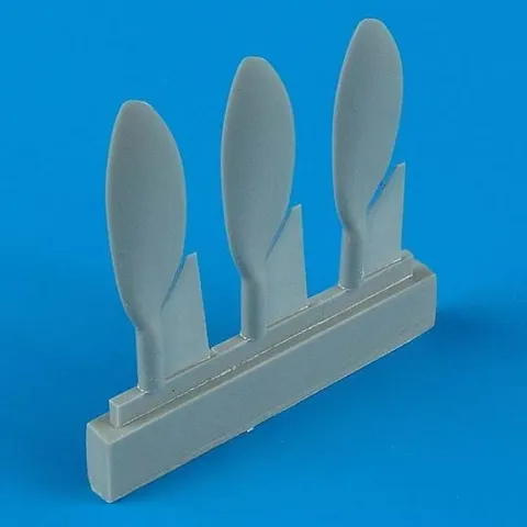 Resinová vrtule Quickboost QB72077 velkého typu pro Fw 190A-8 Hasegawa v měřítku 1/72