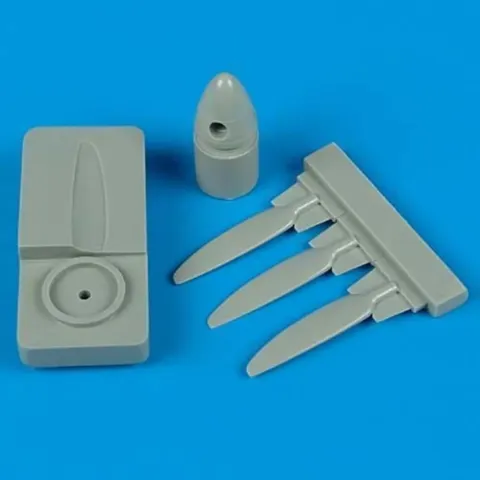 Quickboost QB72132 vrtule s montážním přípravkem pro Hawker Hurricane Mk. II v měřítku 1/72