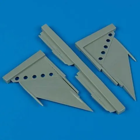 Resinové stabilizátory QuickBoost QB72207 pro MiG-21MF/bis/SMT v měřítku 1/72