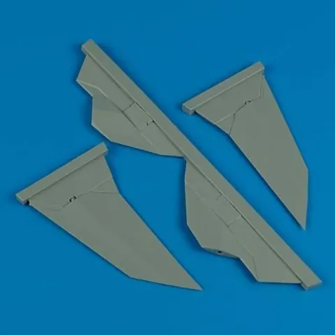 Resinové ocasní plochy Quickboost QB72284 V-tail pro F-117A Nighthawk v měřítku 1/72