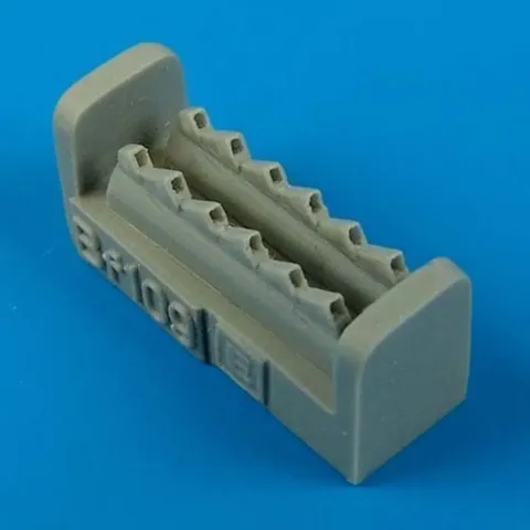 Quickboost QB72399 detailní výfuky pro Bf 109E 1/72 Airfix v balení