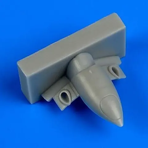 Resinové výfuky Quickboost QB72517 pro A6M Zero type 21/32 v měřítku 1/72 na licím bloku