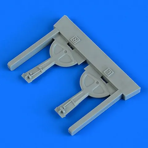 Resinové kryty podvozku Quickboost QB72618 pro Bf 109G-6 Tamiya v měřítku 1/72