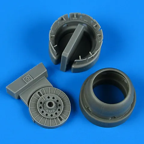 Resinová sada Aires Quickboost QB72691 – kryt motoru a chladicí klapky Fw 190D v měřítku 1/72