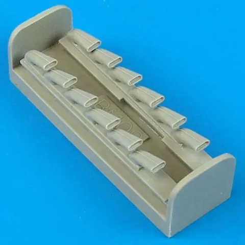 Resinové výfuky Quickboost QB32024 pro Bf 109G/K v měřítku 1/32 Hasegawa