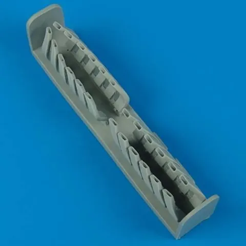 Resinové výfuky Quickboost QB32051 pro Bf 110C/D v měřítku 1/32 na licím bloku