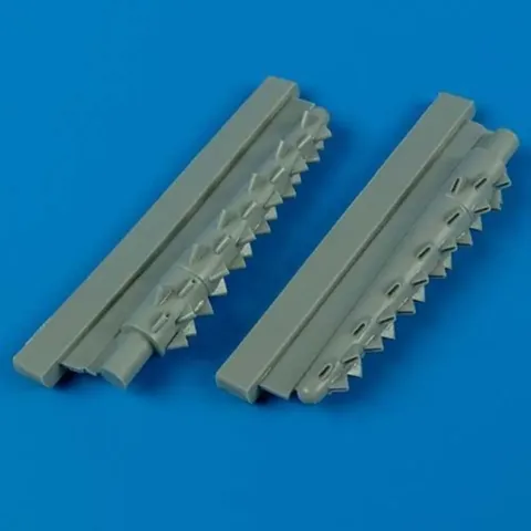 Resinové výfuky Quickboost QB32052 porcupine II v měřítku 1/32 pro model Revell