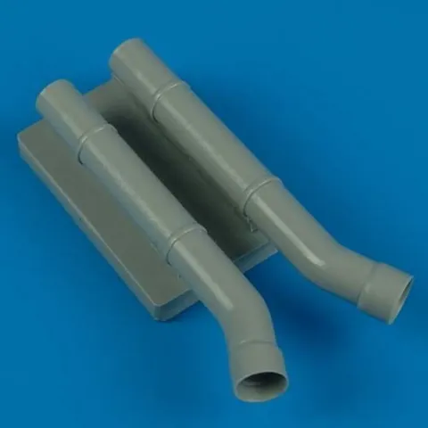 Resinové noční výfuky Quickboost QB32079 typu B pro Junkers Ju 87D-5N v měřítku 1/32