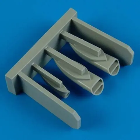 Resinové vzduchové vstupy Quickboost QB32108 pro MiG-23 Flogger 1/32 Trumpeter