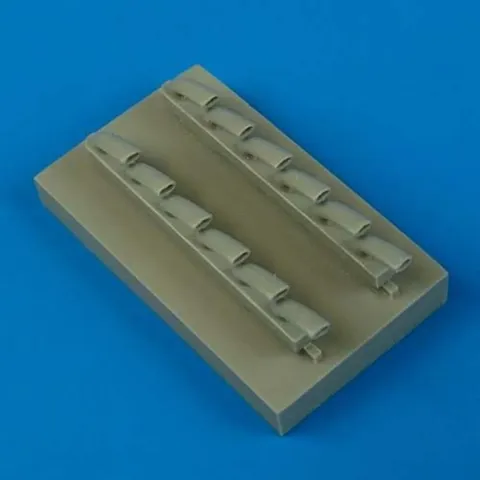 Quickboost QB32139 náhradní výfuky pro model Junkers Ju 87B Stuka 1/32 Trumpeter
