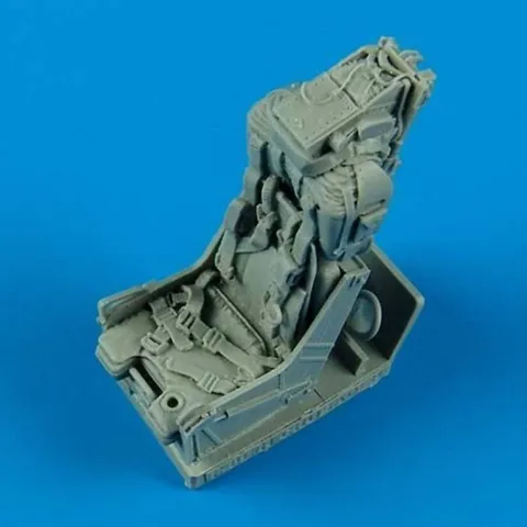 Resinová vystřelovací sedačka s pásy Aires Quickboost QB32140 pro F-8 Crusader v měřítku 1/32