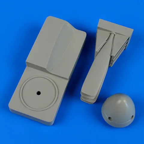 Resinová vrtule Quickboost QB32145 pro P-51D Mustang 1/32 Trumpeter s montážním přípravkem