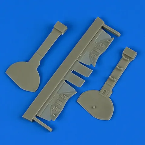 Resinové kryty podvozku Quickboost QB32196 pro A6M5c Zero Type 52 v měřítku 1/32