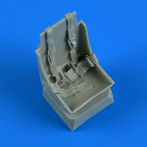 Resinové sedadlo s bezpečnostními pásy Quickboost QB32223 pro P-51B Mustang v měřítku 1/32