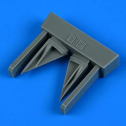 Resinový díl Quickboost QB32247 vstup vzduchu na kýlu F-4 Phantom II v měřítku 1/32
