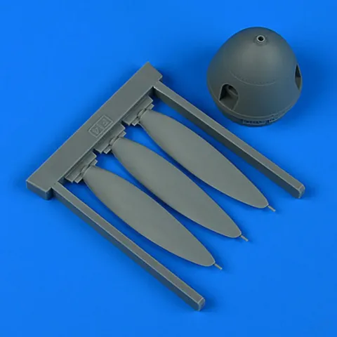 Resinová vrtule Quickboost QB32255 pro Bf 109F-4 v měřítku 1/32