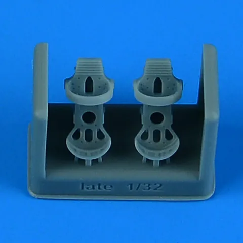 Resinová detailní sada Aires Quickboost QB32335 pedály Luftwaffe v měřítku 1/32
