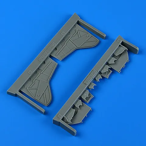 Resinové kryty podvozku Quickboost QB32341 pro Macchi MC.202 v měřítku 1/32