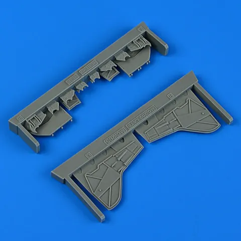 Resinové kryty podvozku Quickboost QB32343 pro Macchi MC.202 late / MC.205 v měřítku 1/32