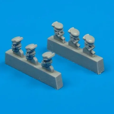 Resinová sada Quickboost QB48016 americký zaměřovač Mk. VIII 1/48, šest kusů na licím bloku