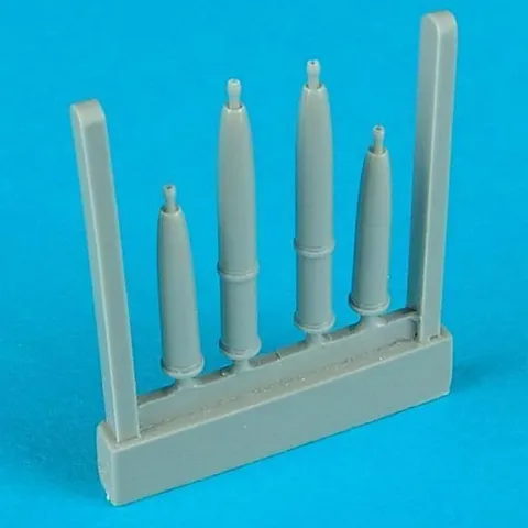 Quickboost QB48064 hlavně kanónů pro Spitfire F Mk. 22 v měřítku 1/48 pro model Airfix