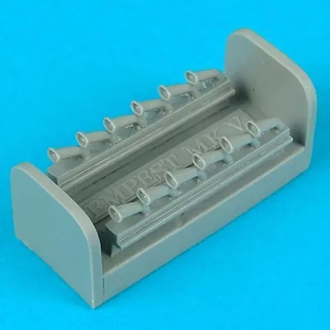 Resinové výfuky Quickboost QB48069 pro Hawker Tempest v měřítku 1/48