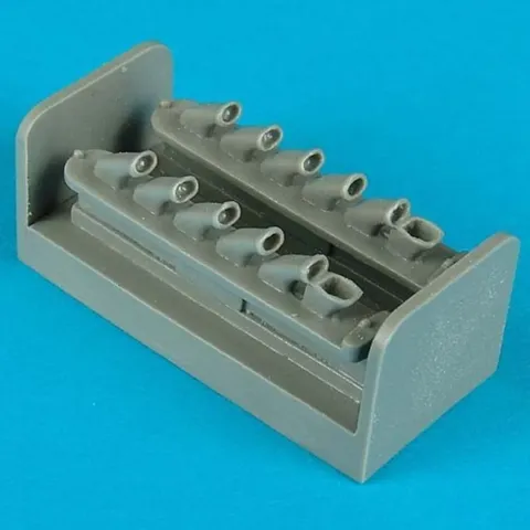 Resinové výfuky Quickboost QB48079 pro model Il-2 v měřítku 1/48