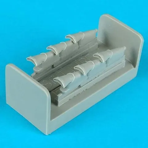 Resinové výfuky Quickboost QB48082 pro Spitfire Mk. V v měřítku 1/48