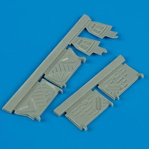 Resinové podvozkové kryty Aires Quickboost QB48112 pro F4U-1 Corsair v měřítku 1/48