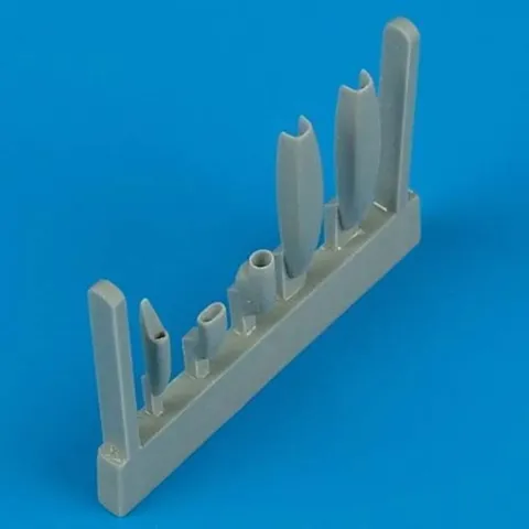 Resinové sací otvory Quickboost QB48126 pro model Su-25K v měřítku 1/48