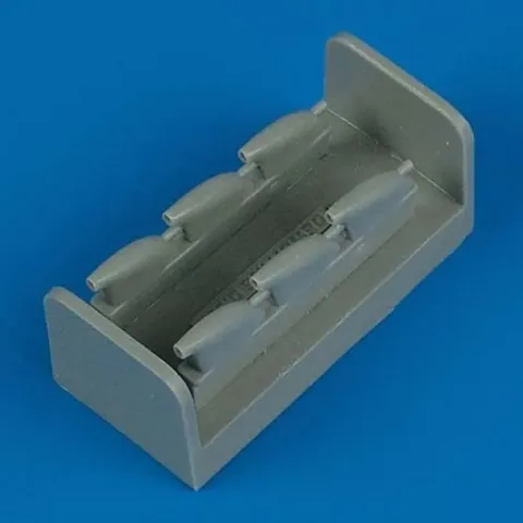 Resinové výfuky Quickboost QB48179 pro Dewoitine D.520 Tamiya v měřítku 1/48