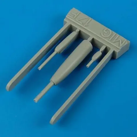 Aires Quickboost QB48224 náhradní hlavně kanónů pro MiG-17F v měřítku 1/48