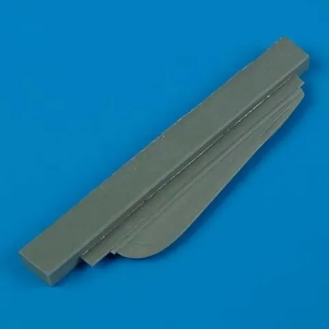 Resinový korektní spodní kýl Quickboost QB48249 pro MiG-17PF Fresco D v měřítku 1/48