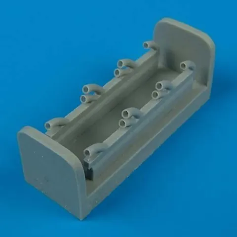 Resinové výfuky Quickboost QB48273 pro Yak-9 ICM v měřítku 1/48