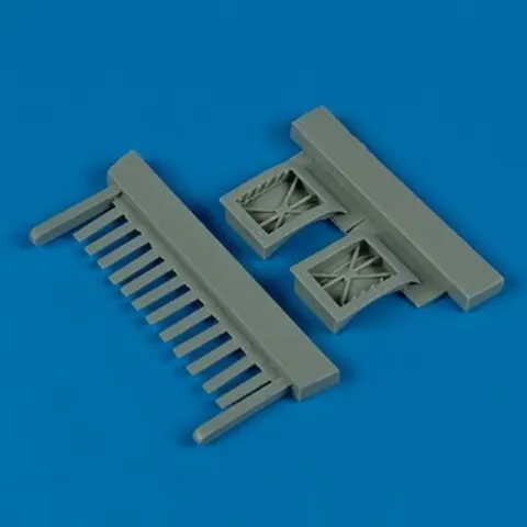 Resinové díly Quickboost QB48343 pomocné vstupy vzduchu F-5E Tiger II v měřítku 1/48