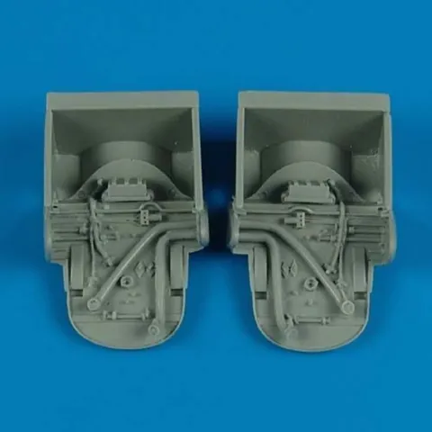 Resinová motorová přepážka Aires Quickboost QB48352 pro Bf 110C/D v měřítku 1/48